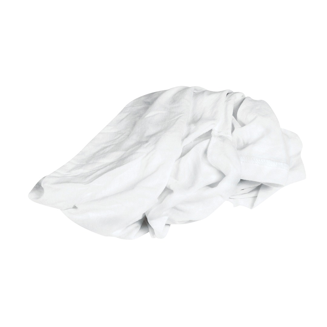 RAGS PURE WHITE T-SHIRTS - National Maintenance Supply Co. Inc